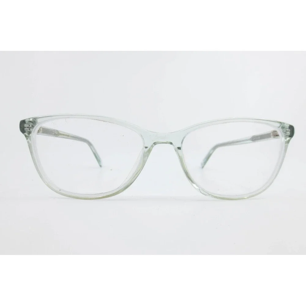 Warby Parker Daisy 957 Clear Sage Green Cat Eye Eyeglasses Frames 54-17-142